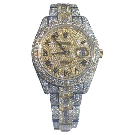 iced out watches mens rolex replica|rolex datejust iced out 41mm.